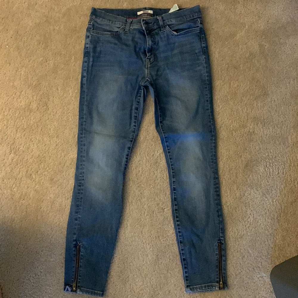 Tommy Hilfiger jean legging with ankle zipper